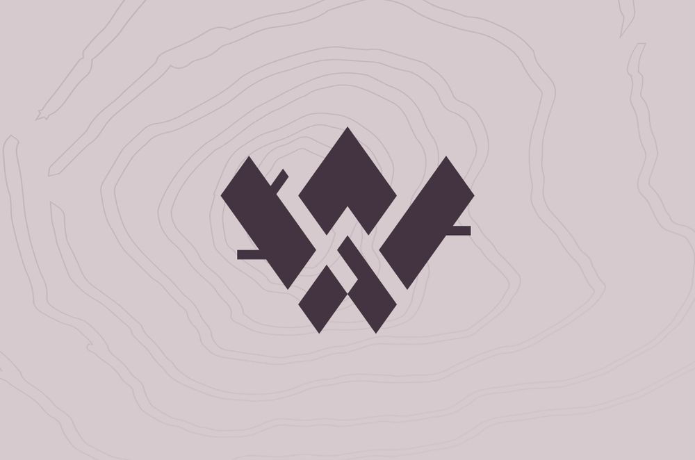 Woodstone logo and identity design