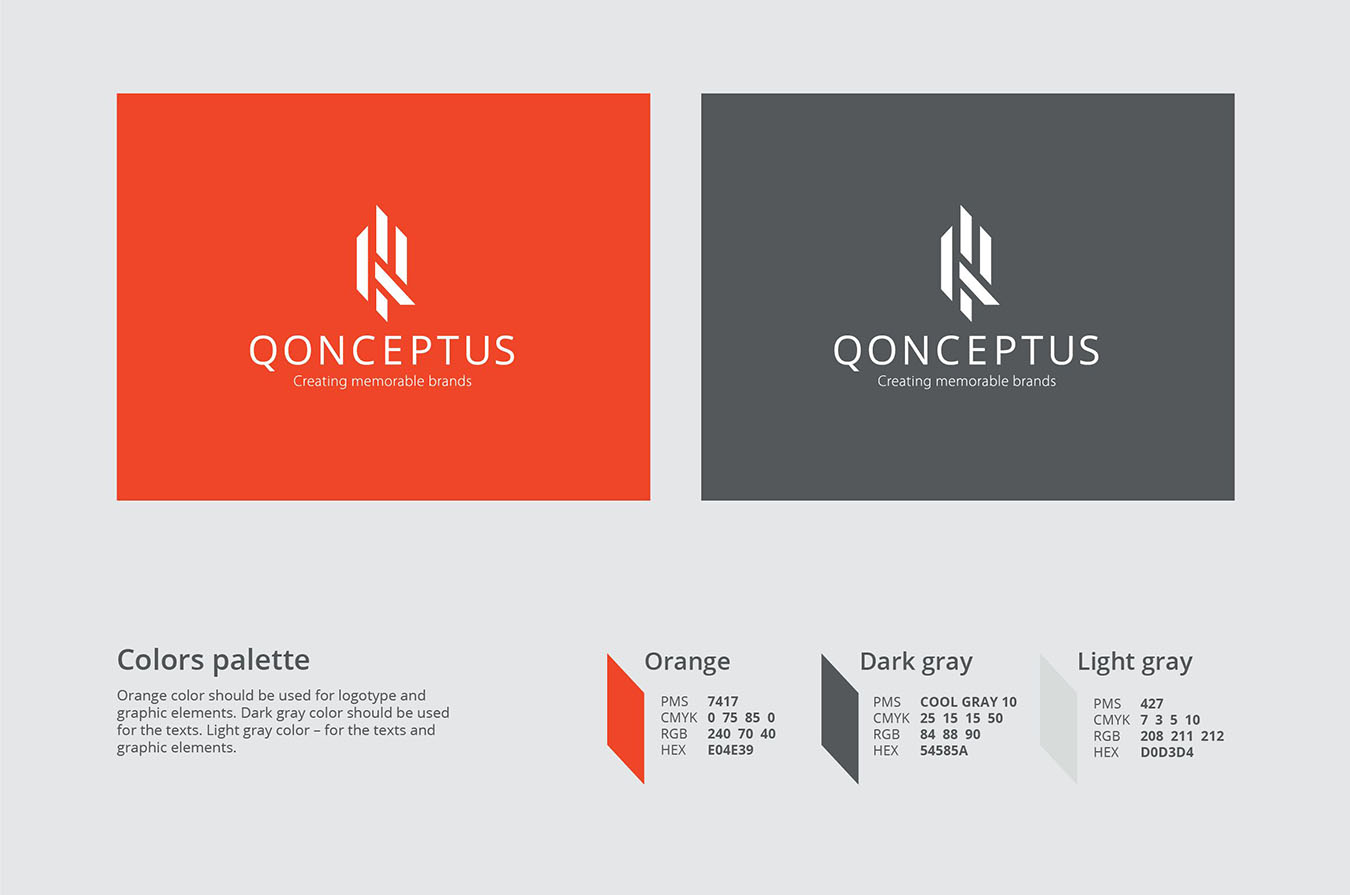 Qonceptus Logo and Identity design