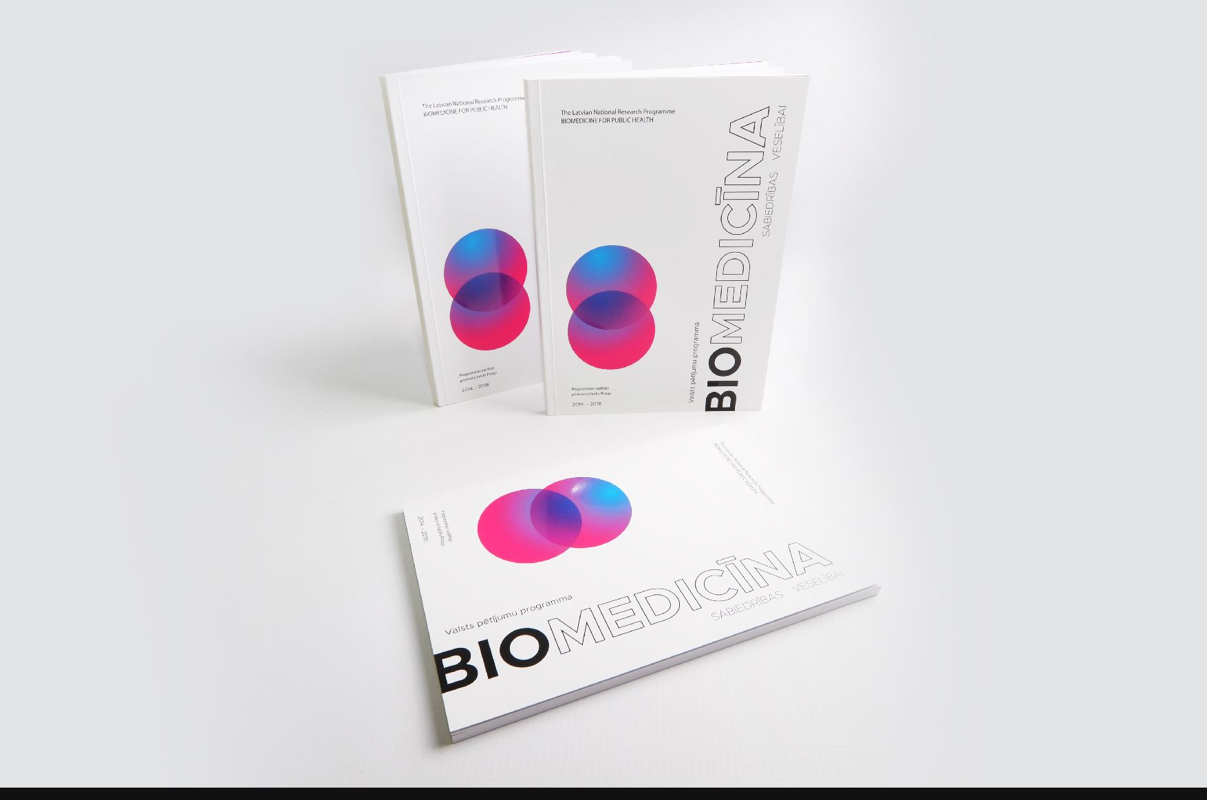 "BIOMEDICINE FOR PUBLIC HEALTH" book and layout design