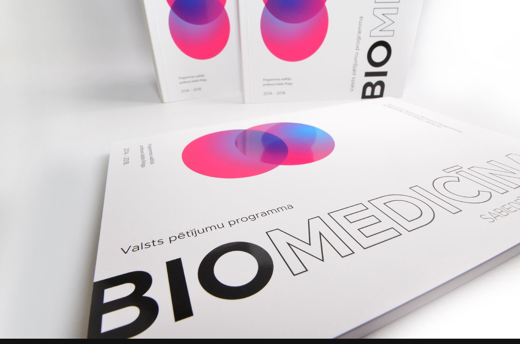 "BIOMEDICINE FOR PUBLIC HEALTH" book and layout design